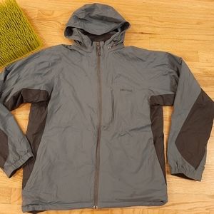 Marmot Men's L  Puffy Jacket w Hood Outdoor Hiking